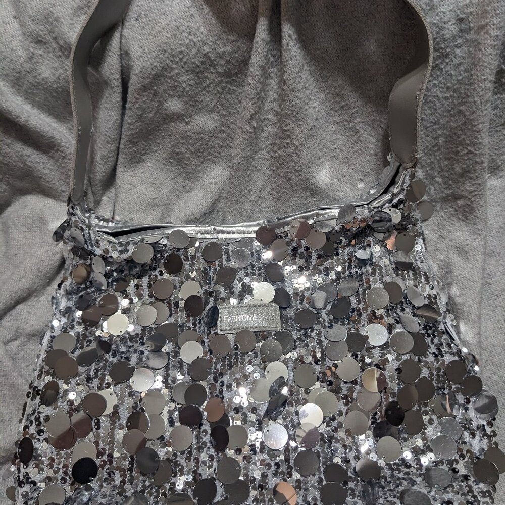 Sequin purse